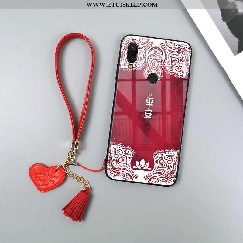 Etui Xiaomi Redmi Note 7 Trendy Czerwony Anti-fall Futerał All Inclusive Ochraniacz Tanie