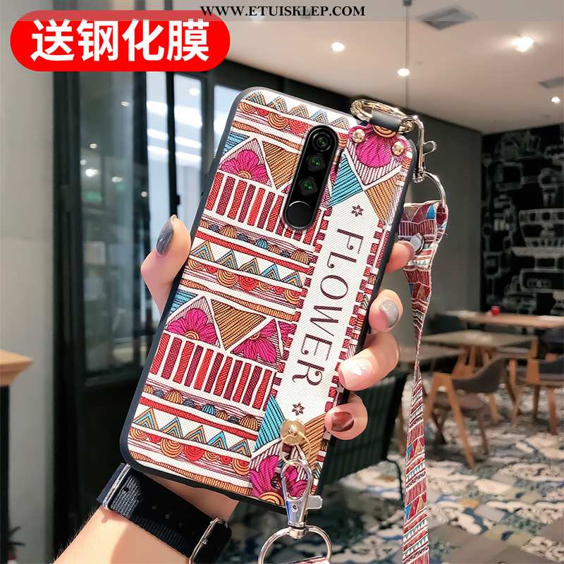 Etui Xiaomi Redmi Note 8 Pro Vintage Czerwony Zakochani Etniczny Niebieski Futerał Wiatr Sklep