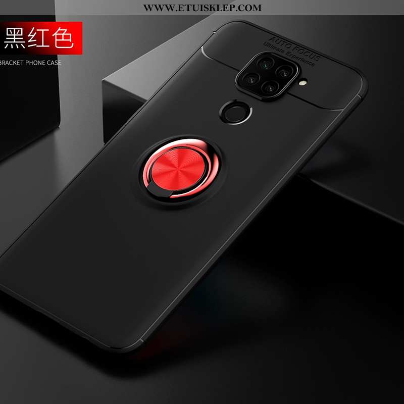 Etui Xiaomi Redmi Note 9 Nubuku Czarny Magnetyzm Miękki Ochraniacz Wspornik Sklep