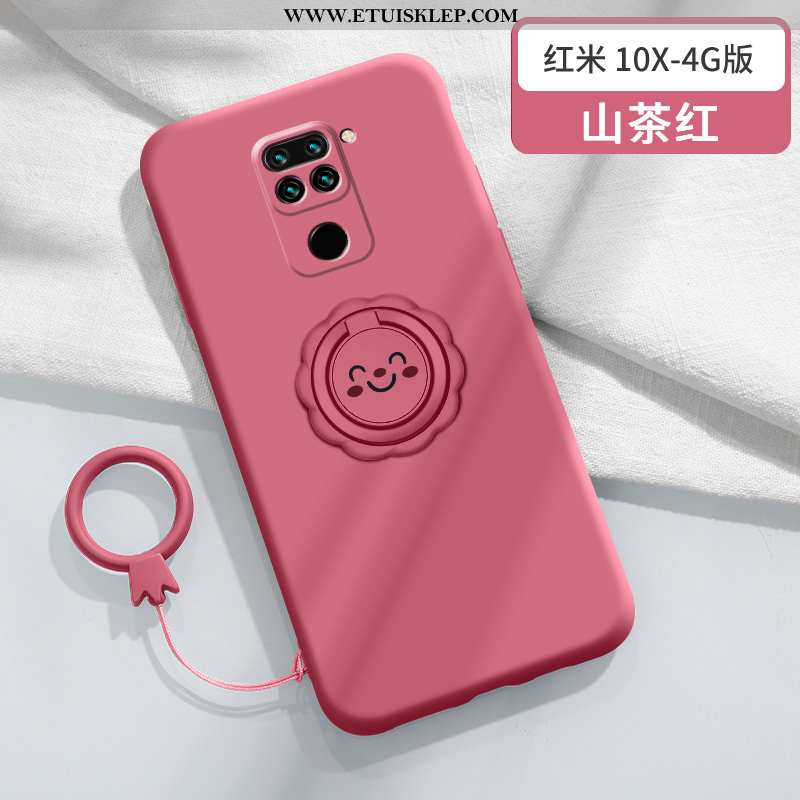 Etui Xiaomi Redmi Note 9 Ochraniacz Cienkie Anti-fall Miękki Piękny Wspornik Czerwony Oferta