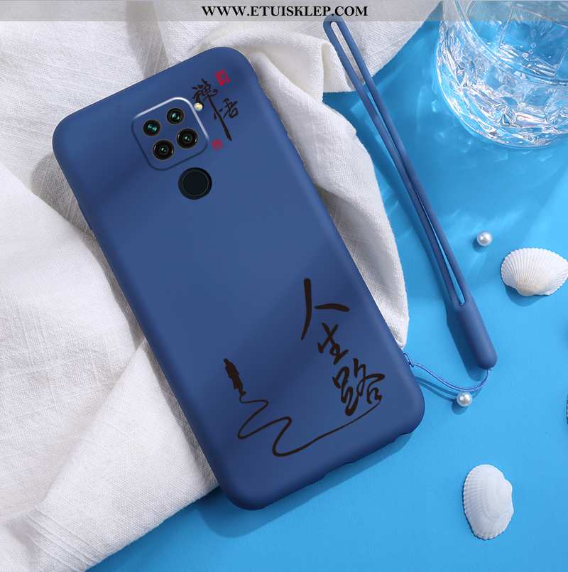 Etui Xiaomi Redmi Note 9 Osobowość All Inclusive Anti-fall Trendy Futerał Czerwony Netto Silikonowe 