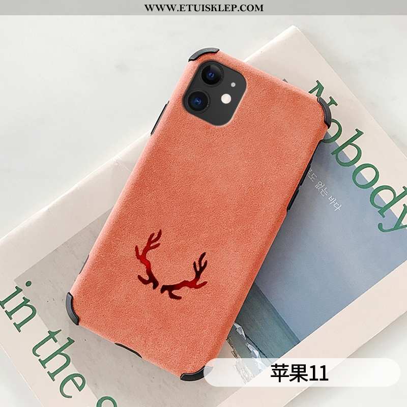 Etui iPhone 11 Cienkie Zielony Super Ochraniacz Kreatywne Proste Buckskin Tanie