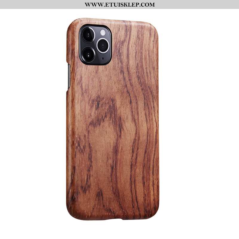 Etui iPhone 11 Pro Drewniany Cienkie Dla Ochraniacz Futerał Jakość Czarny Kup