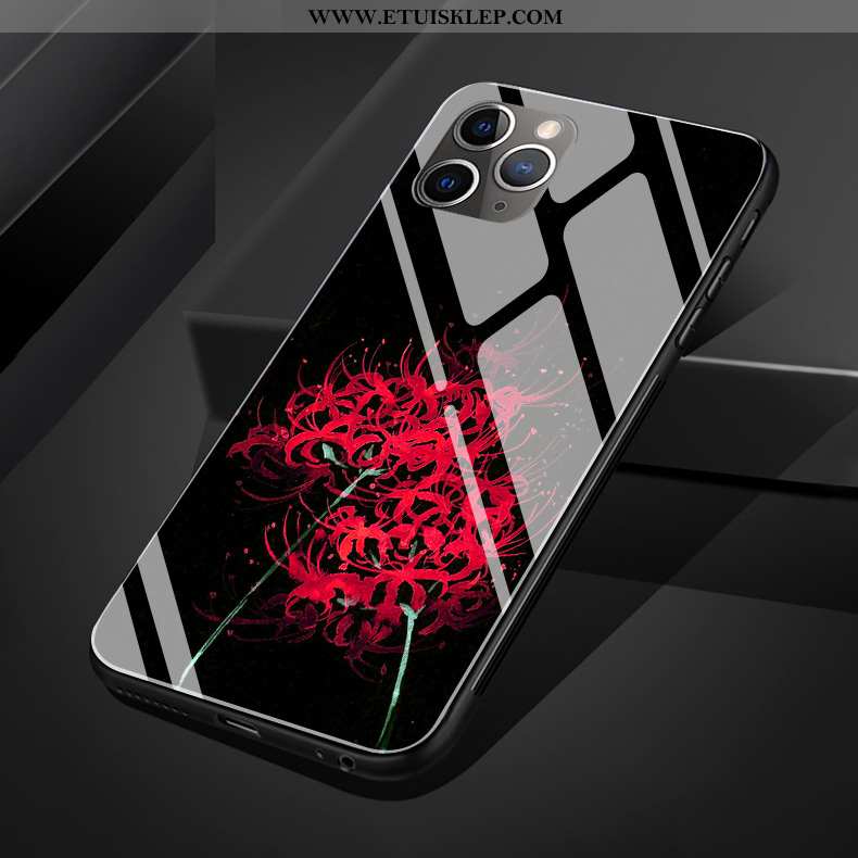 Etui iPhone 11 Pro Max Ochraniacz Biały Kwiaty Sztuka Silikonowe Telefon Komórkowy Chiński Styl Sprz