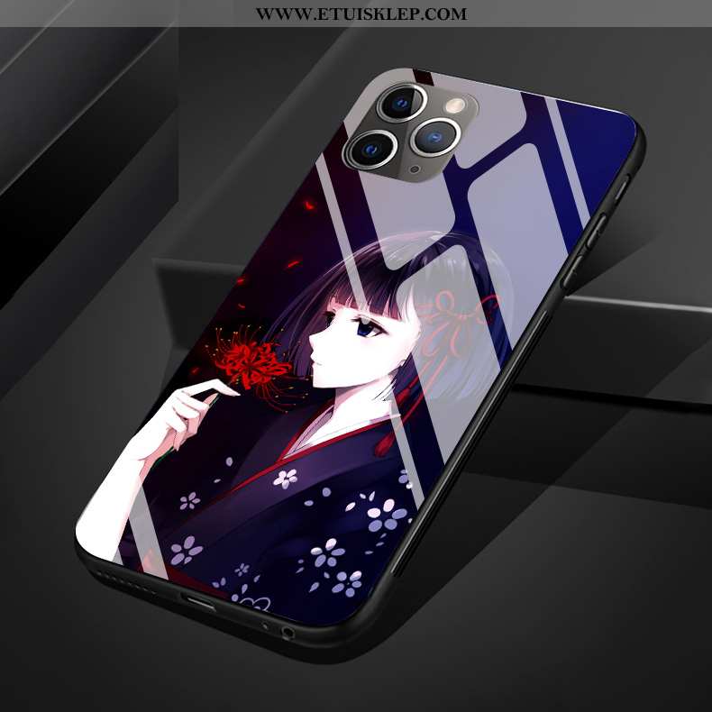 Etui iPhone 11 Pro Max Ochraniacz Biały Kwiaty Sztuka Silikonowe Telefon Komórkowy Chiński Styl Sprz