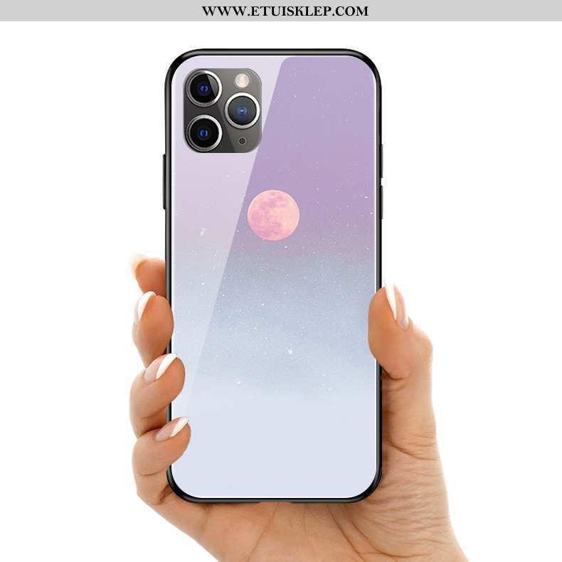 Etui iPhone 11 Pro Max Ochraniacz Proste Silikonowe Futerał Wiatr Purpurowy Online