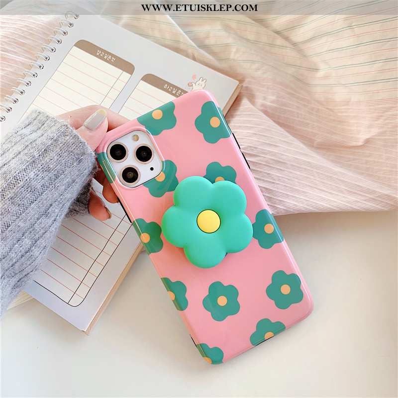 Etui iPhone 11 Pro Max Ochraniacz Wspornik Kwiaty Telefon Komórkowy Trendy Silikonowe Kupię