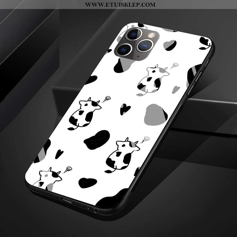 Etui iPhone 11 Pro Max Szkło Oryginalny Futerał Czarny Telefon Komórkowy Silikonowe Ochraniacz Onlin