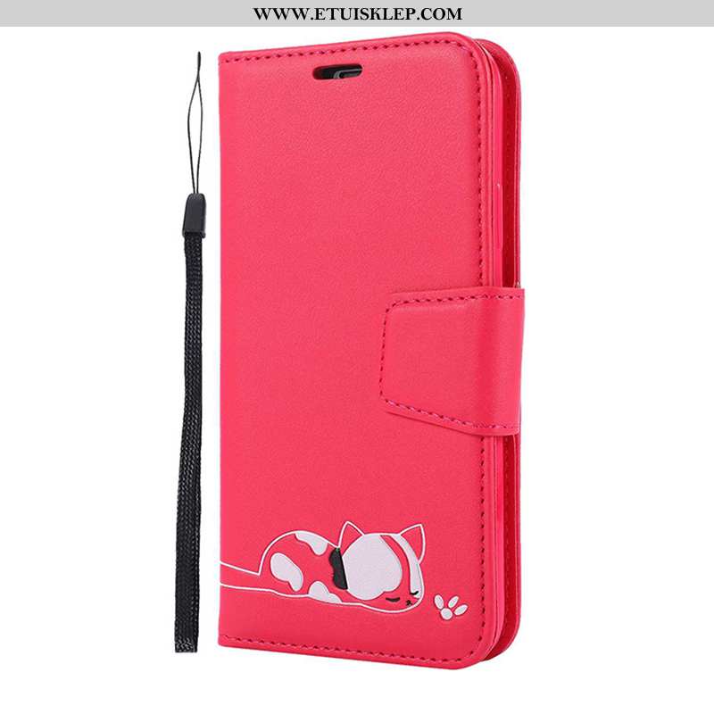 Etui iPhone 11 Pro Skórzane Futerał Obudowa Różowe Telefon Komórkowy Oferta