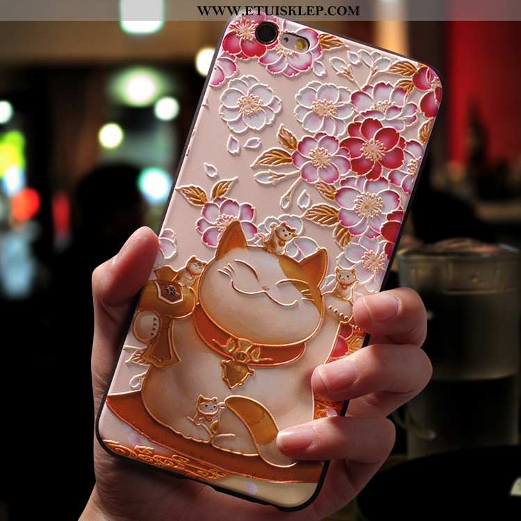 Etui iPhone 6/6s Plus Piękny Osobowość Kreskówka Cienkie Miękki Anti-fall Różowe Sklep