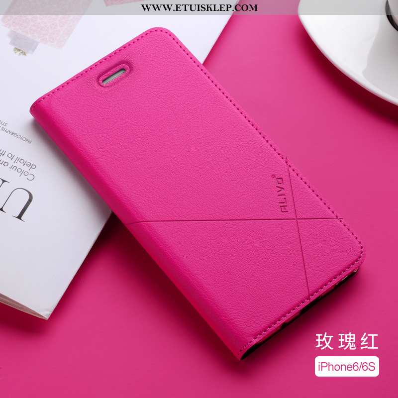 Etui iPhone 6/6s Plus Silikonowe All Inclusive Miękki Telefon Komórkowy Różowe Anti-fall Oferta