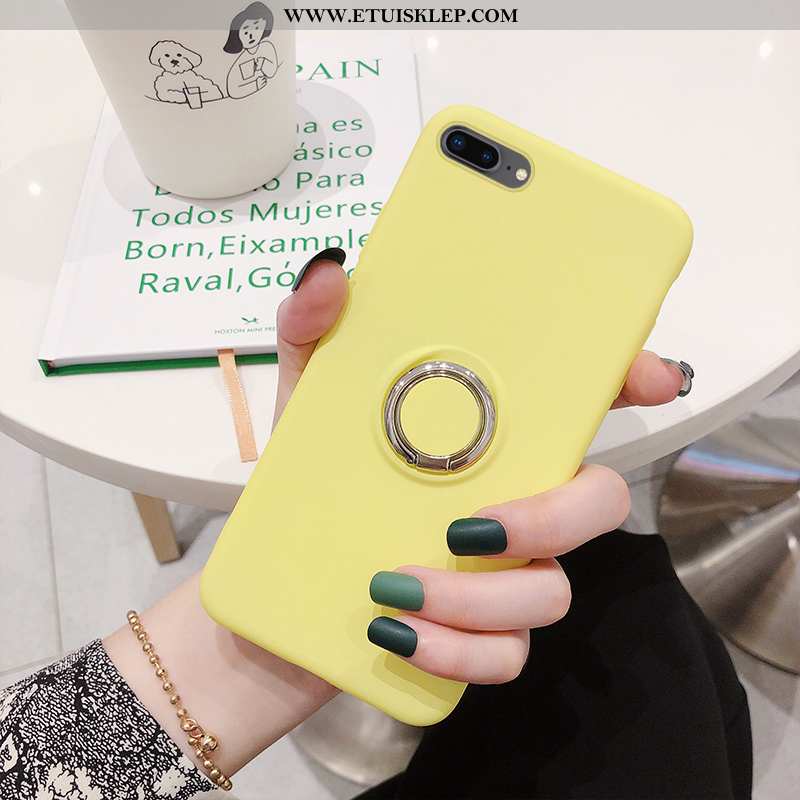 Etui iPhone 7 Plus Miękki Szkło Hartowane Zielony Anti-fall Futerał Jednolity Kolor Sprzedam