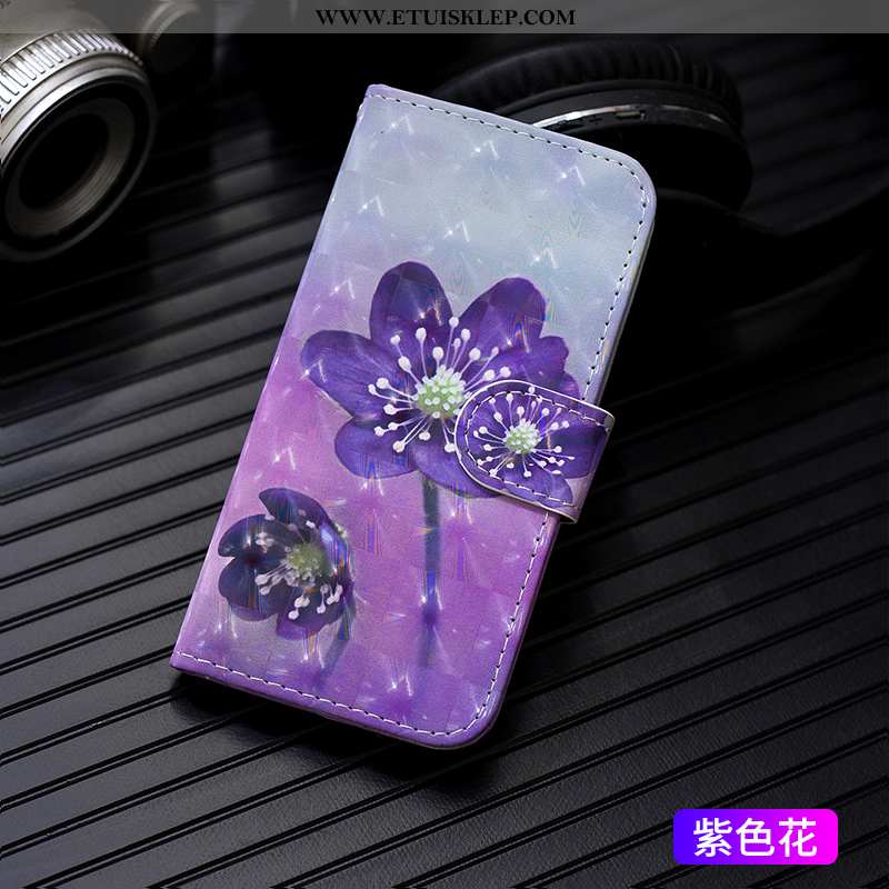 Etui iPhone 7 Plus Trendy Klapa Pu Karta Futerał Purpurowy Tanie