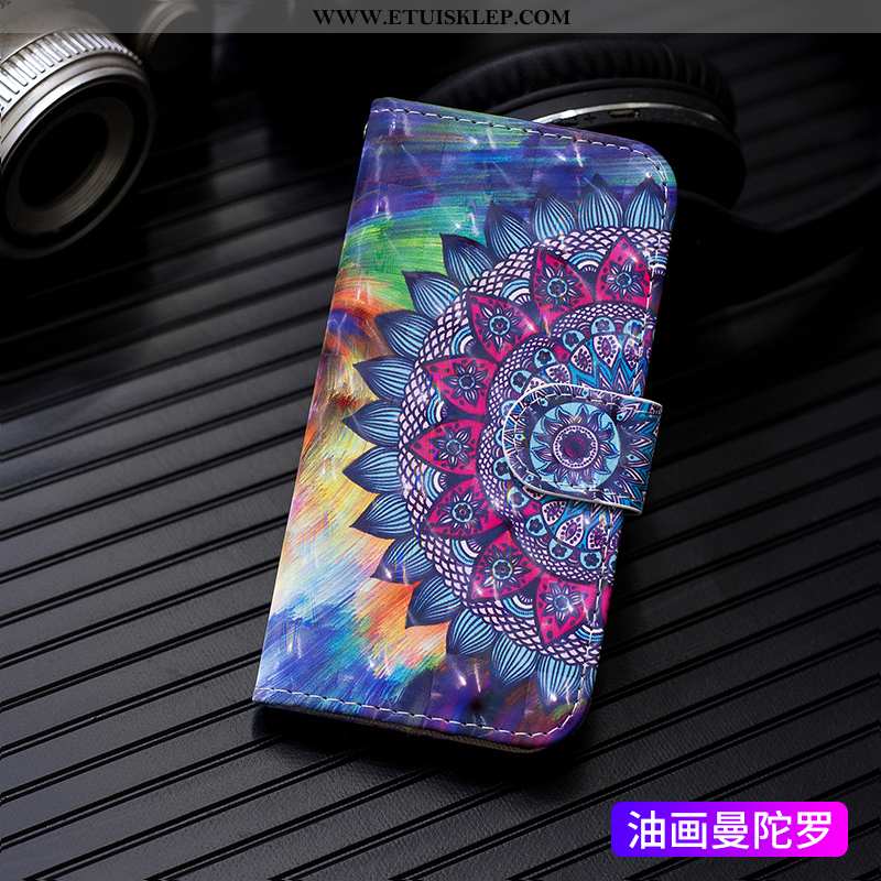 Etui iPhone 7 Plus Trendy Klapa Pu Karta Futerał Purpurowy Tanie