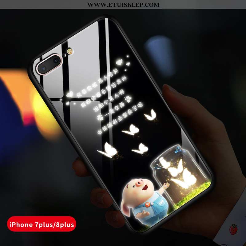 Etui iPhone 8 Plus Ochraniacz Futerał Czerwony Netto All Inclusive Trendy Silikonowe Tanie