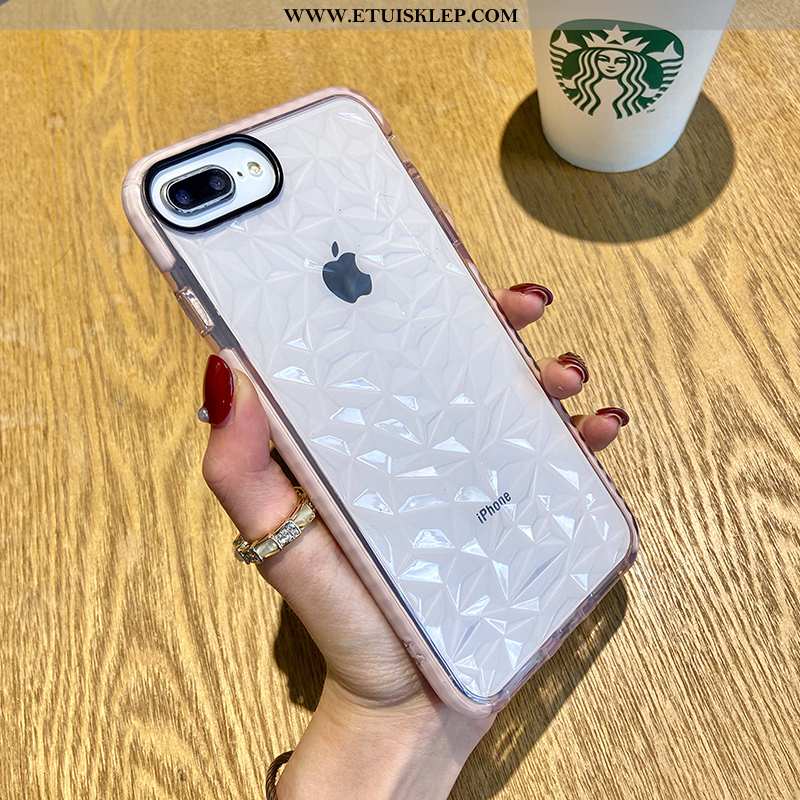 Etui iPhone 8 Plus Osobowość Kształt Diamentu Anti-fall All Inclusive Telefon Komórkowy Trendy Onlin