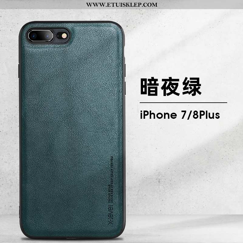 Etui iPhone 8 Plus Skóra Anti-fall Ochraniacz Wysoki Koniec Futerał Vintage Super Kup