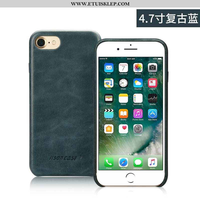 Etui iPhone 8 Skórzane Telefon Komórkowy Bydło All Inclusive Anti-fall Prawdziwa Skóra Futerał Kupię