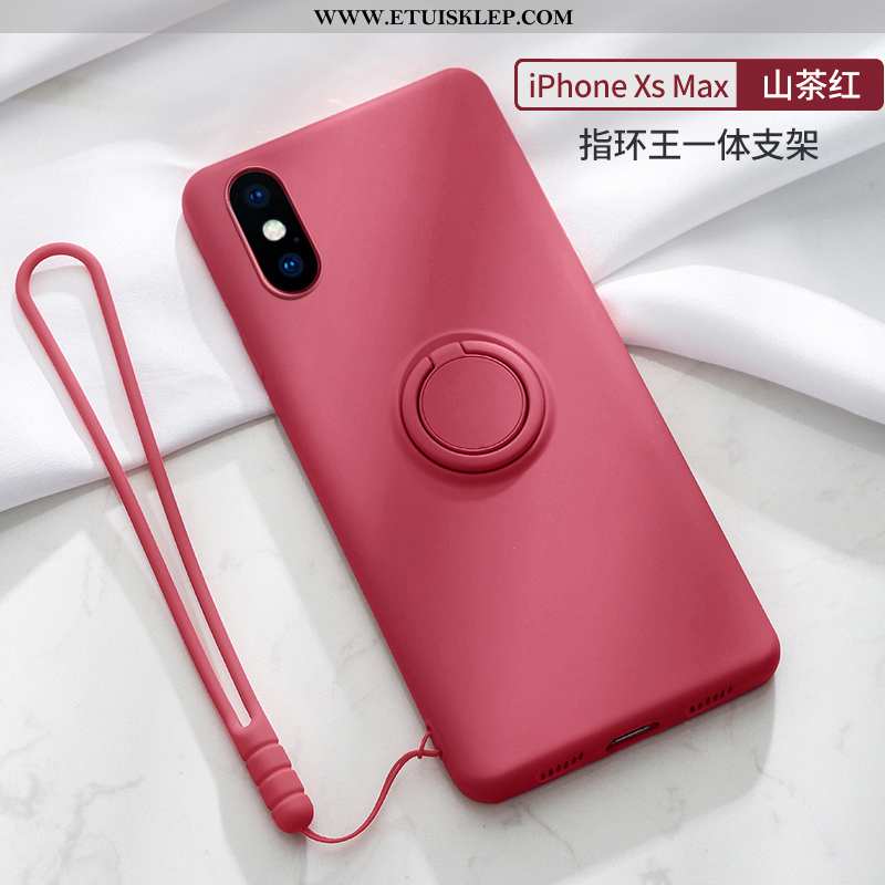 Etui iPhone Xs Max Miękki Wiatr Magnetyzm Różowe Futerał Telefon Komórkowy Sprzedam