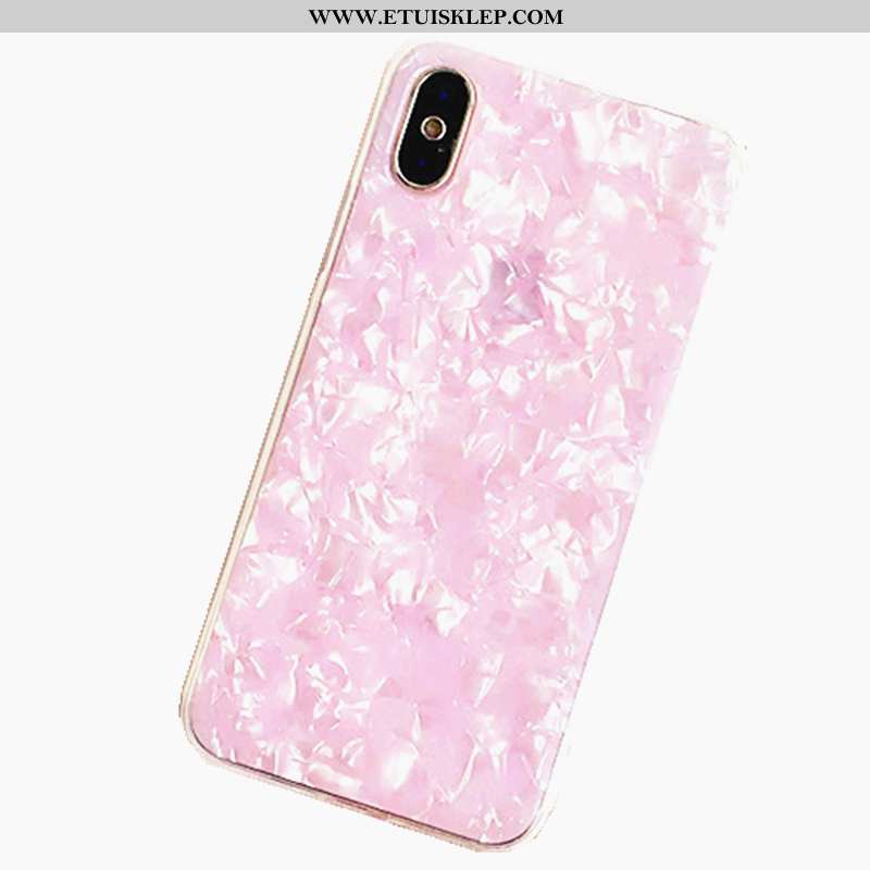 Etui iPhone Xs Max Trendy Anti-fall Shell Telefon Komórkowy Różowe Futerał Sklep