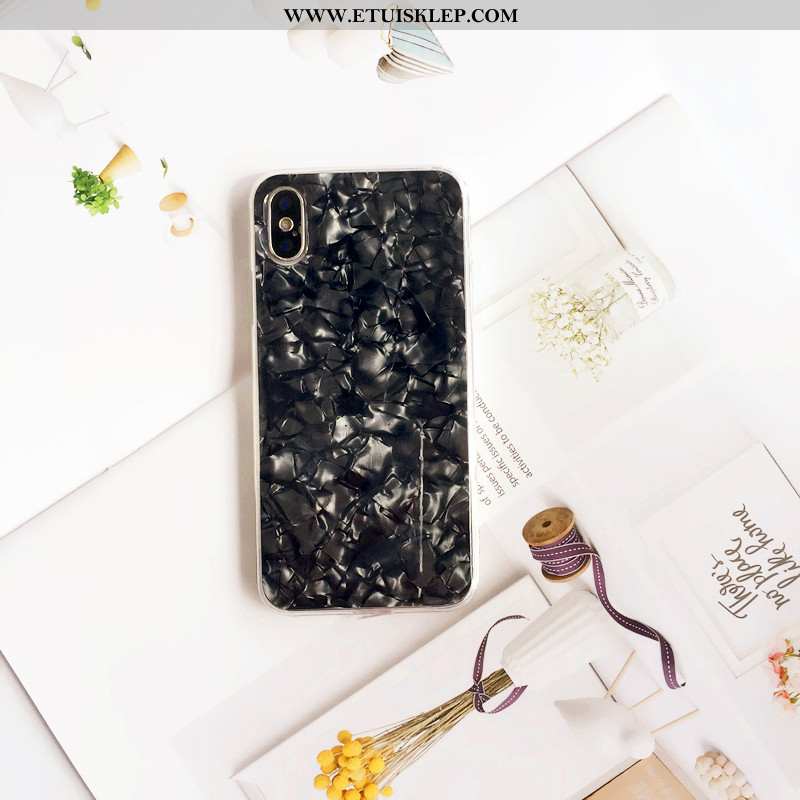 Etui iPhone Xs Max Trendy Anti-fall Shell Telefon Komórkowy Różowe Futerał Sklep