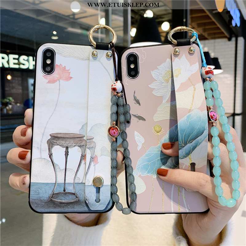 Etui iPhone Xs Ochraniacz Vintage Wiatr Futerał Bransoletki Biały All Inclusive Dyskont