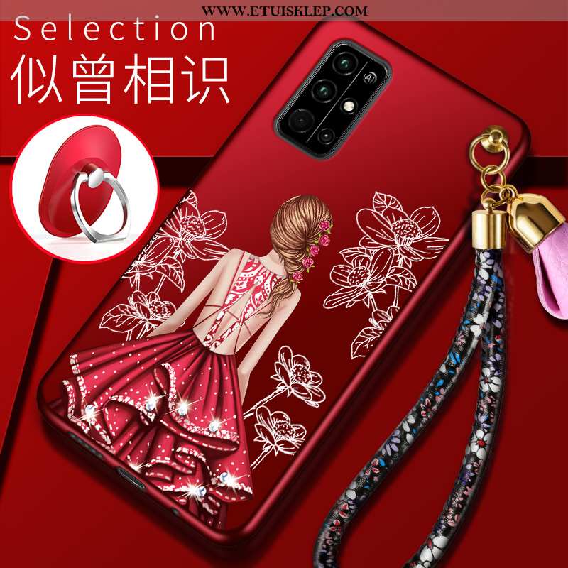 Futerał Honor 30s Miękki Moda Piękny Telefon Komórkowy Etui Czerwony Sklep