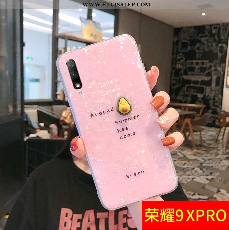 Futerał Honor 9x Pro Ochraniacz Telefon Komórkowy Kreatywne Anti-fall Różowe Miękki Sprzedam