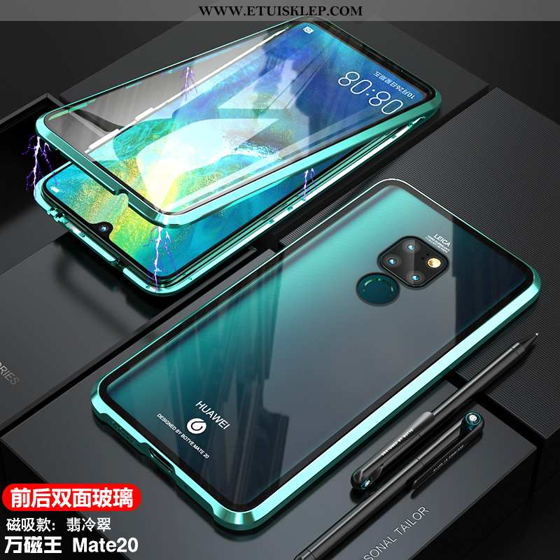 Futerał Huawei Mate 20 Osobowość Telefon Komórkowy Ochraniacz Przezroczysty Anti-fall Zielony Etui D