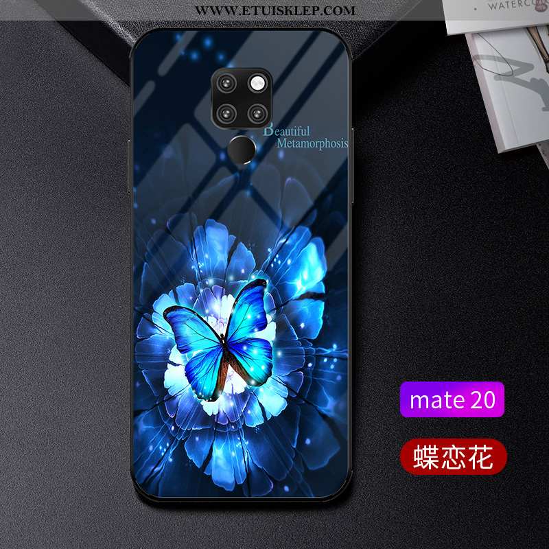 Futerał Huawei Mate 20 Super Wysoki Koniec Etui Niebieski Anti-fall Trendy All Inclusive Tanie