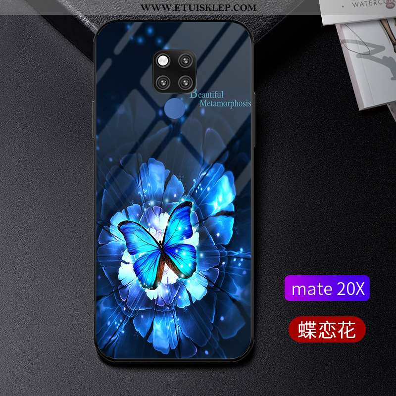 Futerał Huawei Mate 20 Super Wysoki Koniec Etui Niebieski Anti-fall Trendy All Inclusive Tanie