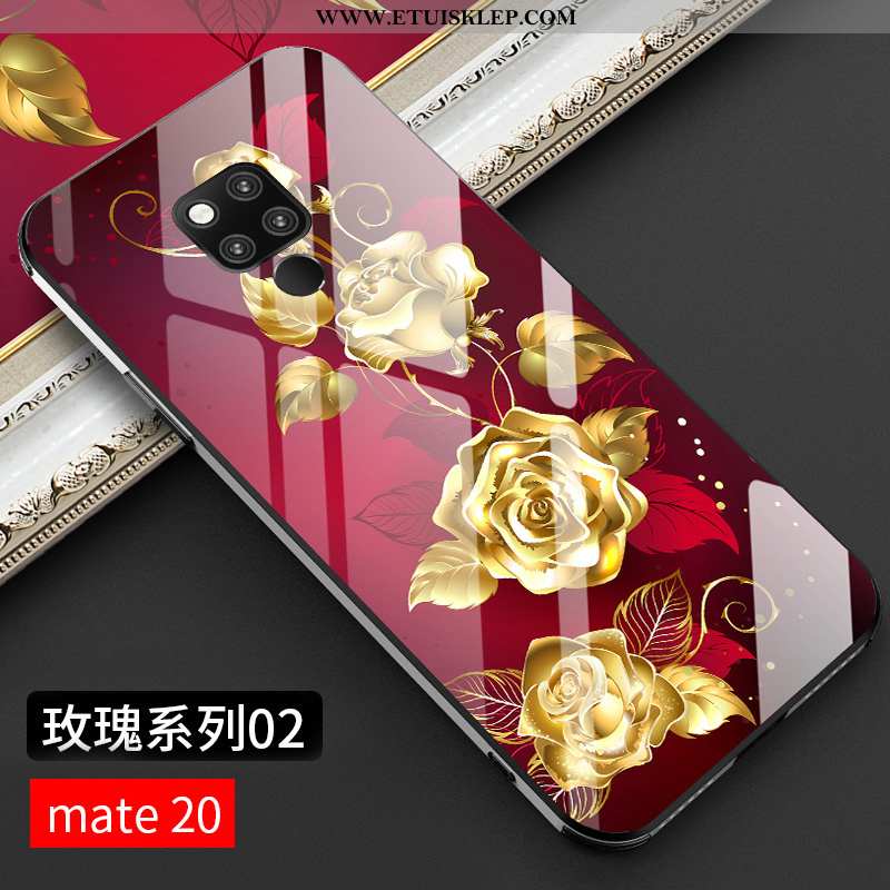 Futerał Huawei Mate 20 Trendy Złoto Anti-fall Moda Osobowość Telefon Komórkowy Czerwony Sklep
