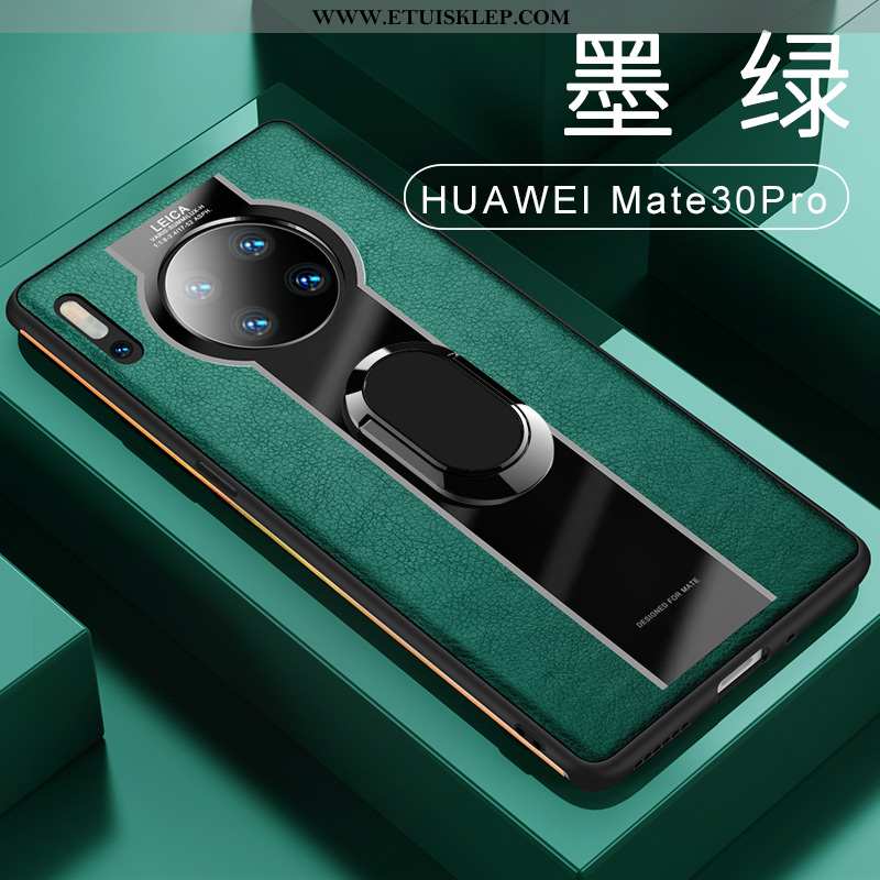 Futerał Huawei Mate 30 Pro Cienkie All Inclusive Magnetyzm Czarny Anti-fall Skóra Oferta