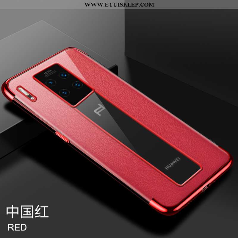 Futerał Huawei Mate 30 Rs Ochraniacz All Inclusive Cienkie Anti-fall Super Czerwony Tani