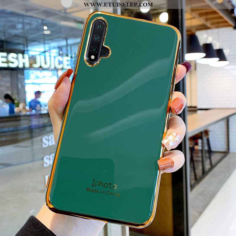 Futerał Huawei Nova 5t Silikonowe Bydło Zielony Czerwony Netto Etui Anti-fall Kup