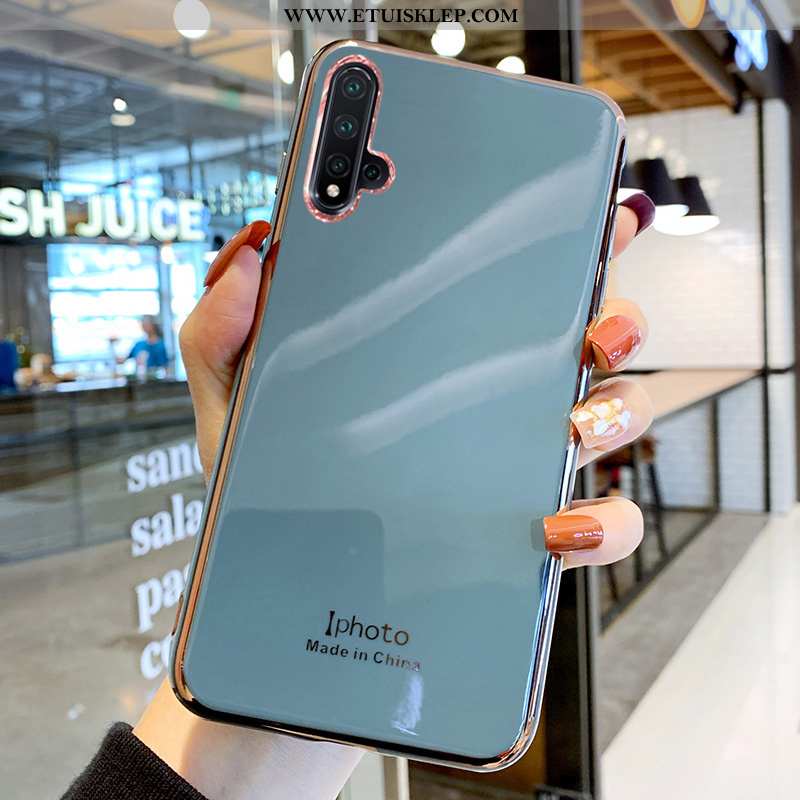 Futerał Huawei Nova 5t Silikonowe Bydło Zielony Czerwony Netto Etui Anti-fall Kup