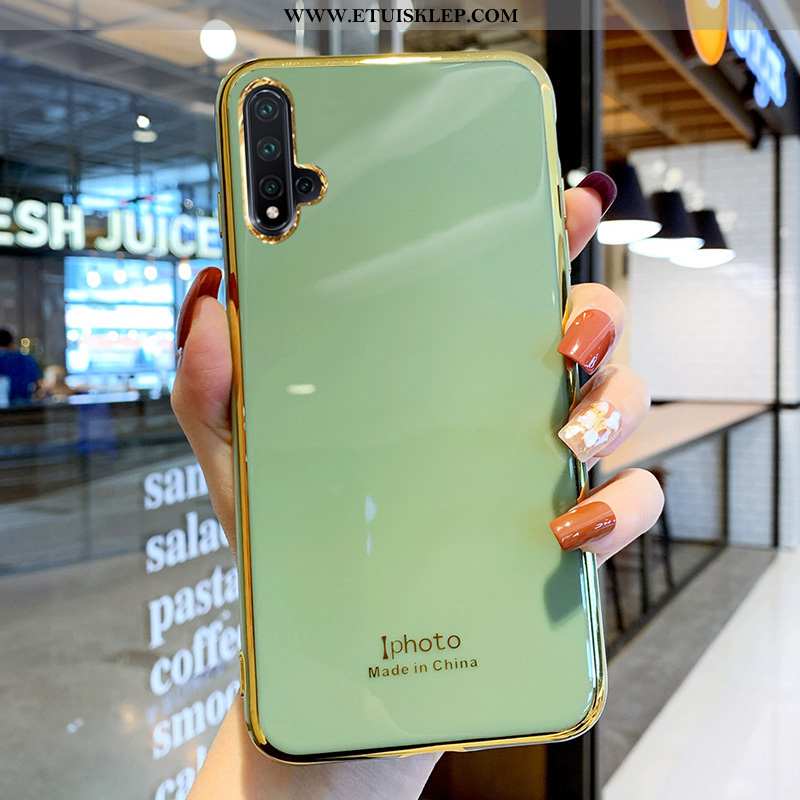 Futerał Huawei Nova 5t Silikonowe Bydło Zielony Czerwony Netto Etui Anti-fall Kup