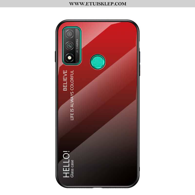 Futerał Huawei P Smart 2020 Szkło Szkło Hartowane Telefon Komórkowy Etui Ochraniacz Czerwony Kupię