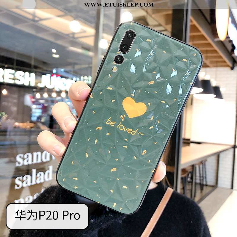 Futerał Huawei P20 Pro Moda Zielony Piękny Trudno Czerwony Netto Anti-fall Kupię