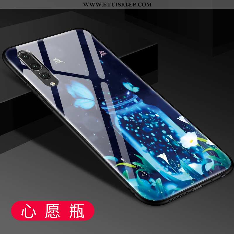 Futerał Huawei P20 Pro Ochraniacz Moda Kreskówka Niebieski Kreatywne Zakochani Tani