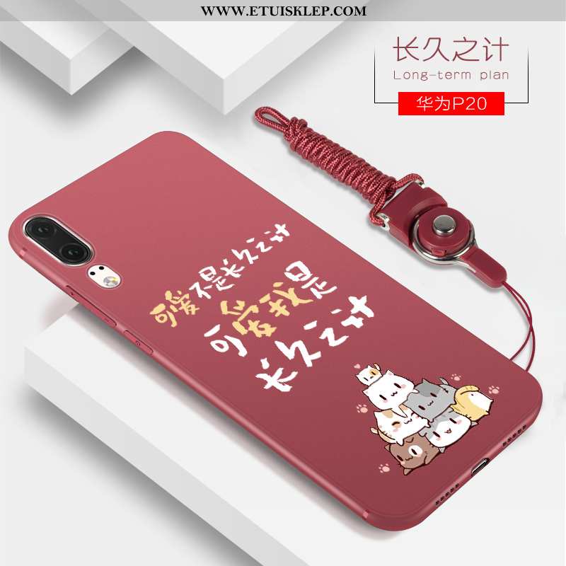 Futerał Huawei P20 Trendy Etui Zakochani Anti-fall Nubuku Cienkie Osobowość Kupię