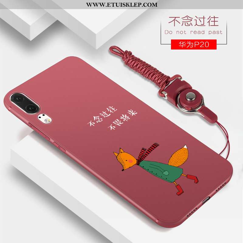 Futerał Huawei P20 Trendy Etui Zakochani Anti-fall Nubuku Cienkie Osobowość Kupię