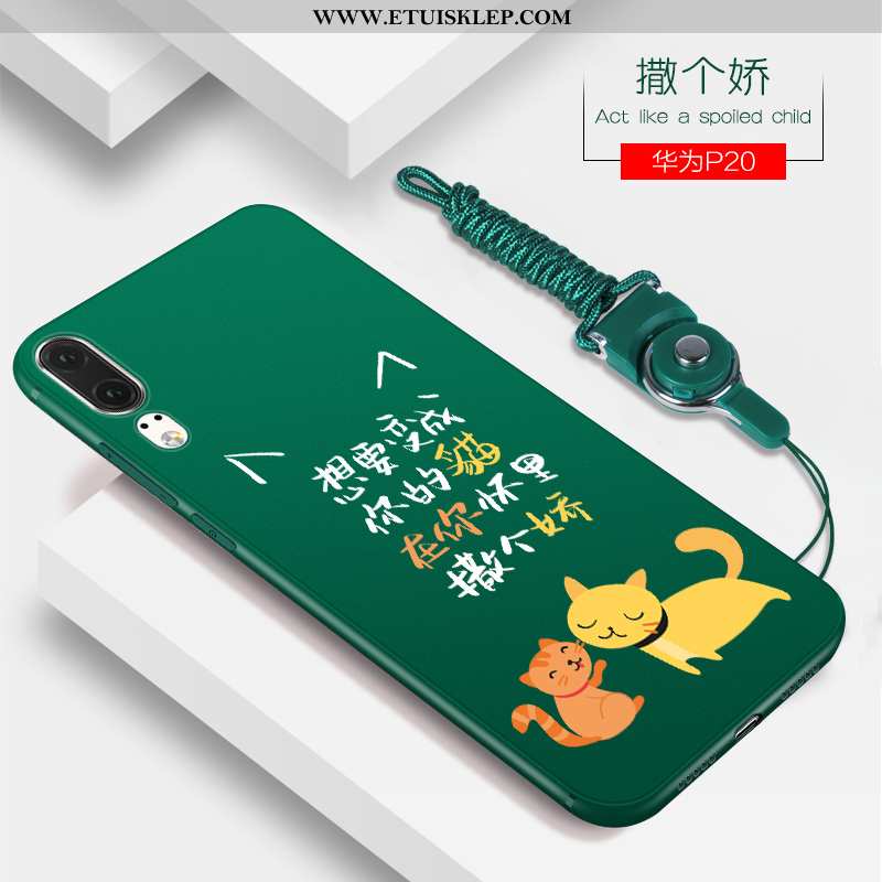 Futerał Huawei P20 Trendy Etui Zakochani Anti-fall Nubuku Cienkie Osobowość Kupię