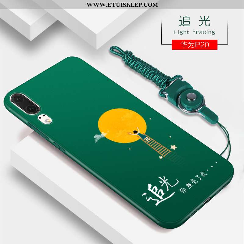 Futerał Huawei P20 Trendy Etui Zakochani Anti-fall Nubuku Cienkie Osobowość Kupię