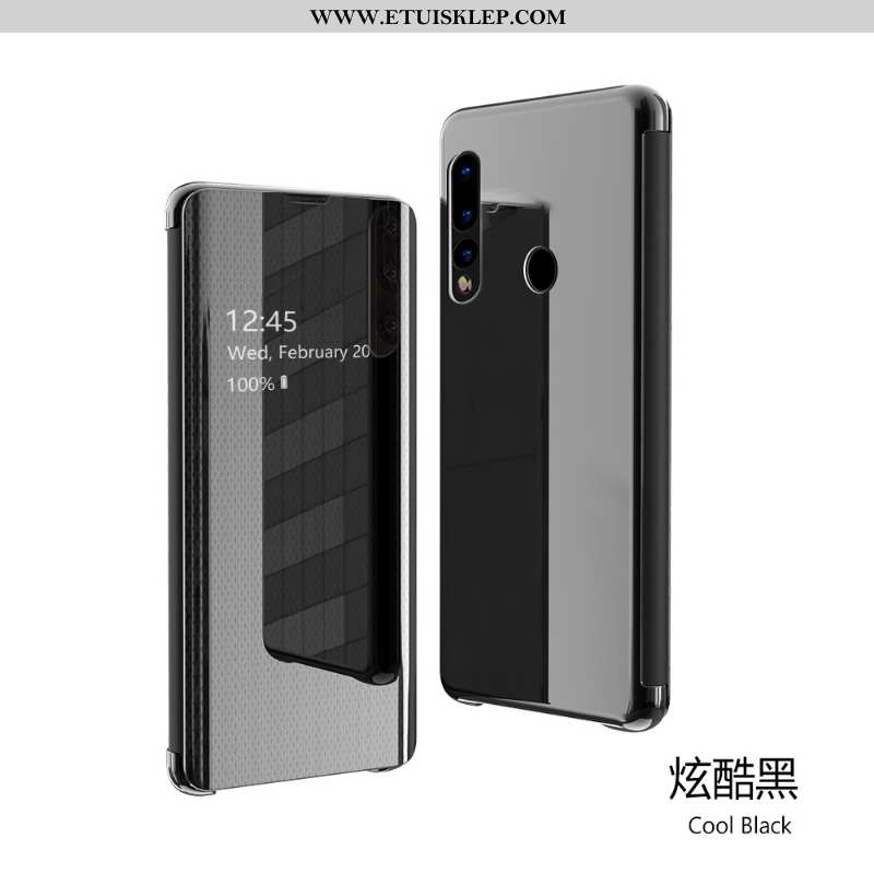 Futerał Huawei P30 Lite Przezroczysty Anti-fall Lustro Telefon Komórkowy Pokrowce All Inclusive Skle