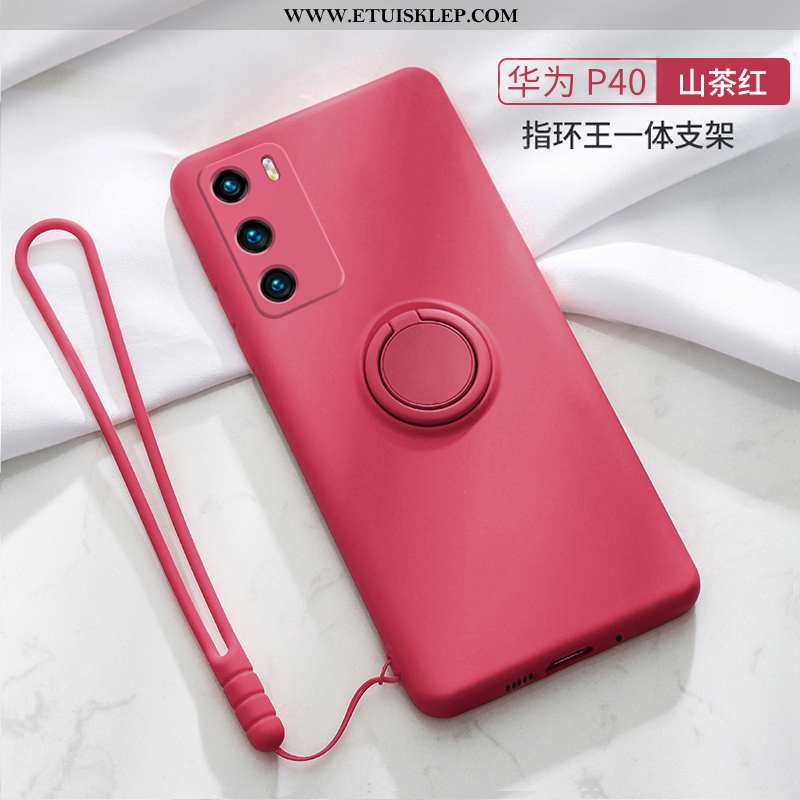 Futerał Huawei P30 Nubuku Trendy Moda Cienkie Jasny Czerwony Netto Silikonowe Na Sprzedaż