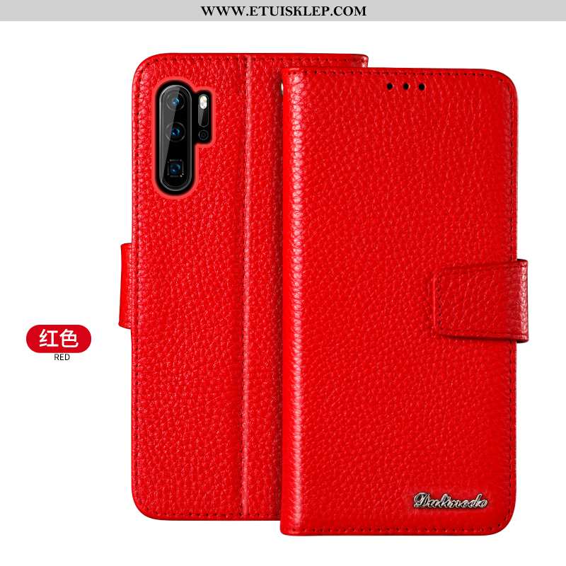 Futerał Huawei P30 Pro Portfel Etui Telefon Komórkowy Młodzież Czerwony Online