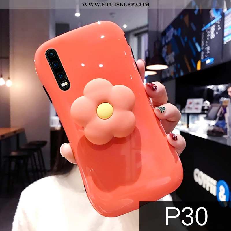 Futerał Huawei P30 Trendy Pomarańczowy Wspornik Jasny Kreatywne Telefon Komórkowy Sklep