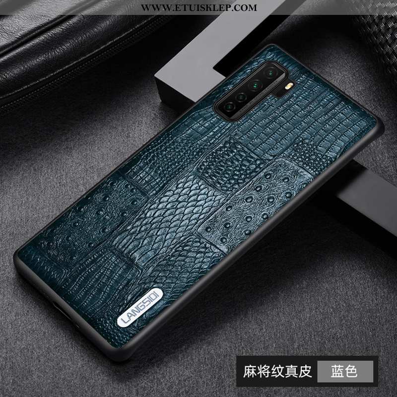 Futerał Huawei P40 Lite 5g Skórzane Etui Wysoki Koniec Anti-fall Biznes Telefon Komórkowy Ochraniacz