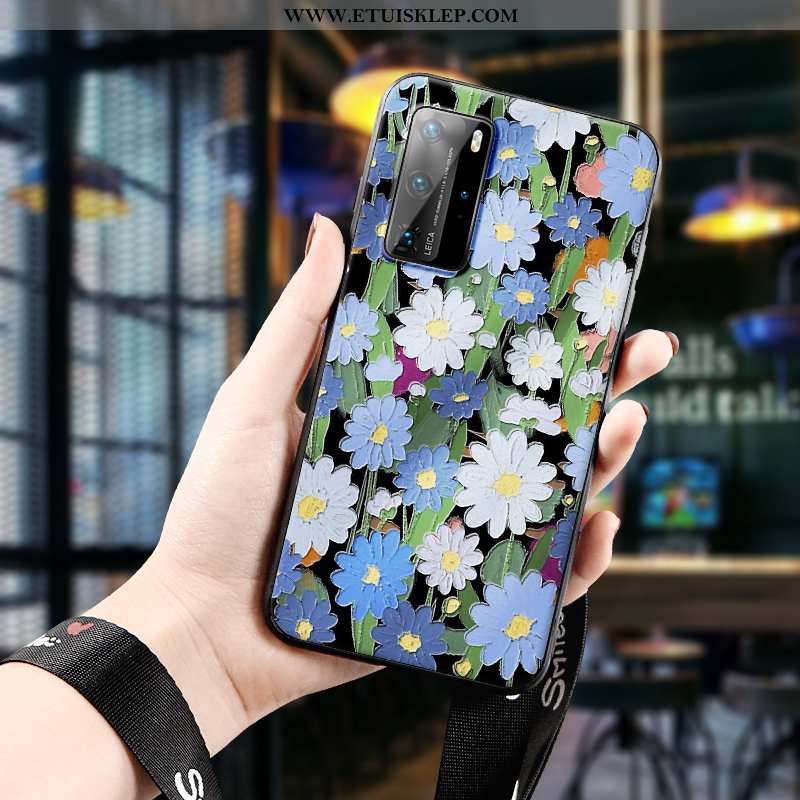 Futerał Huawei P40 Pro Miękki Anti-fall Cienkie Proste Super Kwiaty Na Sprzedaż